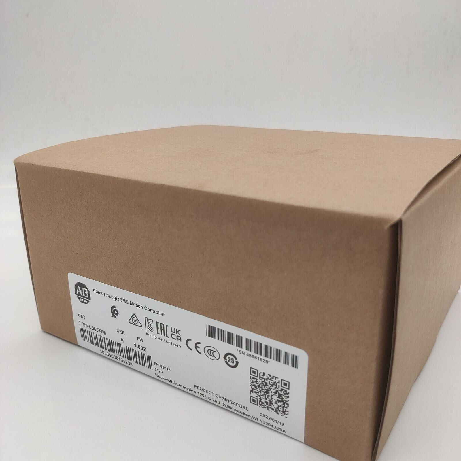 Allen-Bradley 1769L36ERM Motion Controller - ALLEN-BRADLEY
