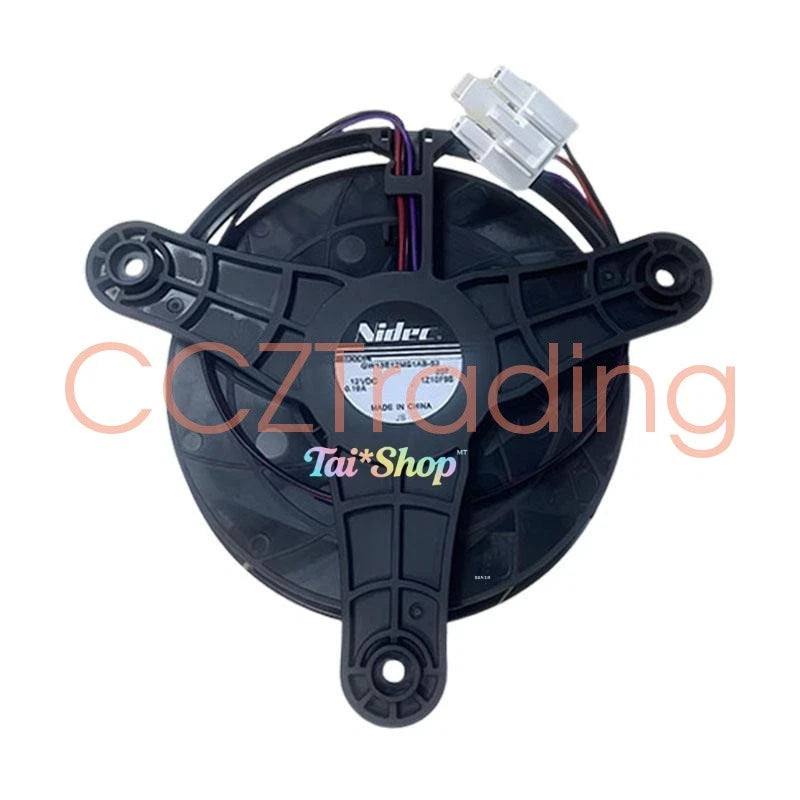 1 Pc. GW13E12MS1AB-52 Refrigerator Cooling Fan DC12V 0.19A 3Pin