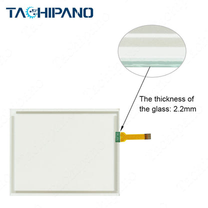 new AGP3400-T1-D24 Touch Panel for Pro-face AGP3400-T1-D24-M Screen + Front Overlay - PRO-FACE