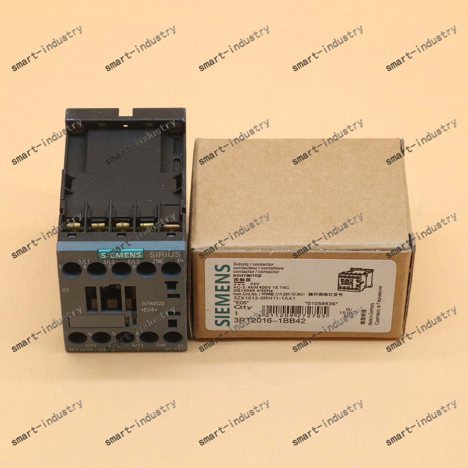 new One  SIEMENS 3RT2016-1BB42 Contactor In Box Fast Delivery