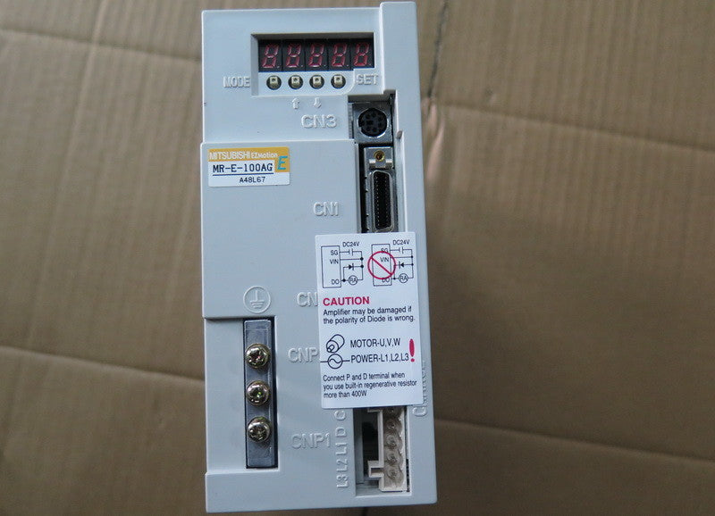 MITSUBISHI AC SERVO DRIVER MR-E-100AG