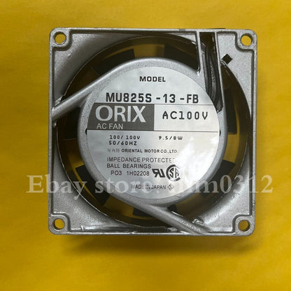 ORIX MU825S-12-FB AC100V 9.5/8W 8CM Inverter Cooling Fan