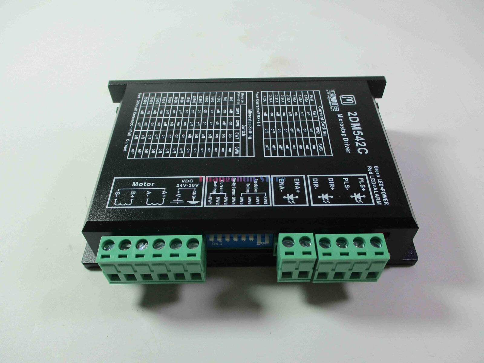 New 2DM542C DC Motor Controller with 42/57 Two-Phase Stepper Motor and 4.2A Motor Controller - DELTA MOTOR CONTROLS