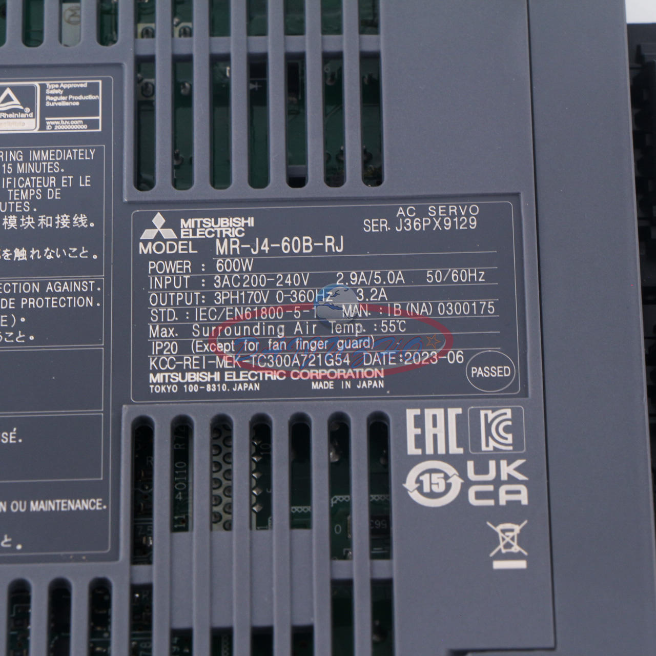 mitsubishi ac servo driver mr-j4-60b - MITSUBISHI