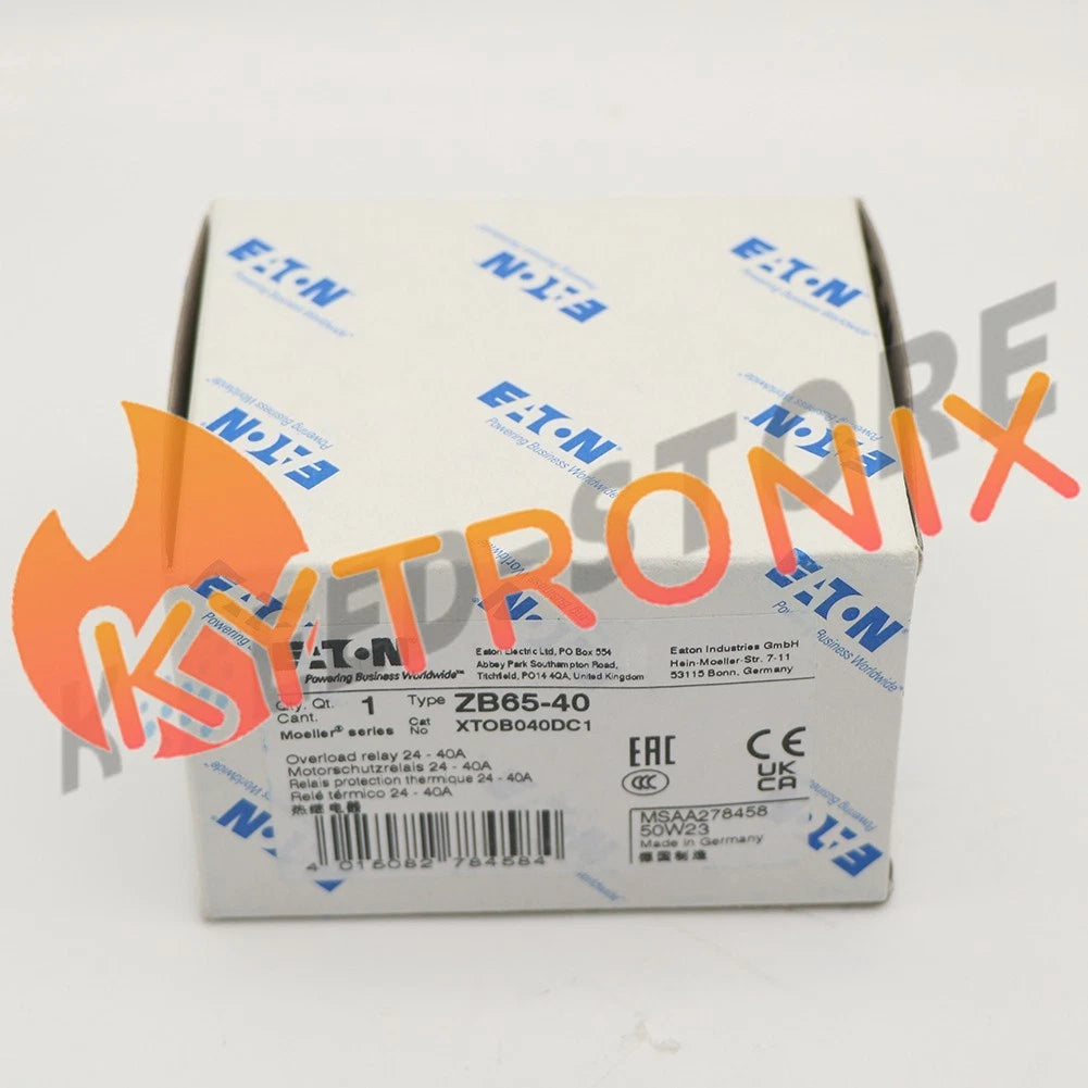 1PCS FOR Eaton Overload Relay ZB65-40 24-40A