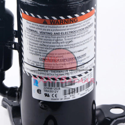 1Pcs Refrigeration Compressor Kompresor Pendingin TRK5512Y voltage 380V
