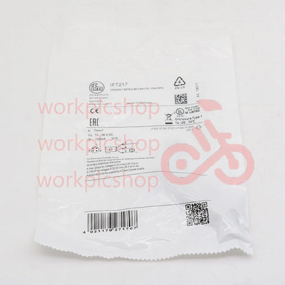 1Pcs IFM IFT217 Inductive Sensor Threaded Type 10...30 DC PNP