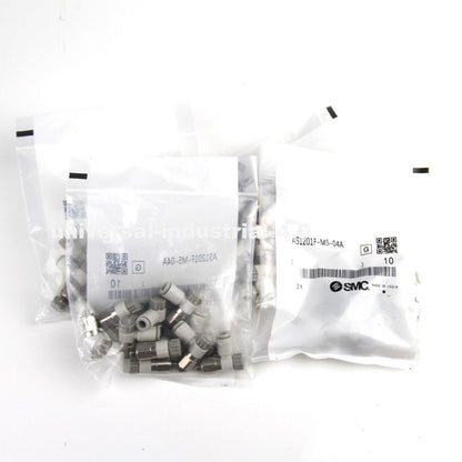 10PCS SMC AS1201F-M5-04A Control Valve - SMC