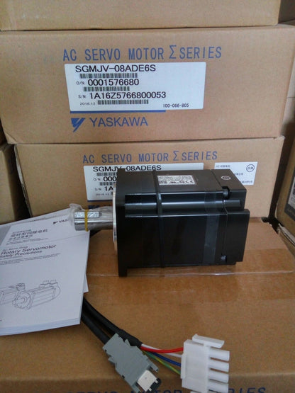 YASKAWA AC SERVO MOTOR SGMJV-08ADE6S SGMJV08ADE6S