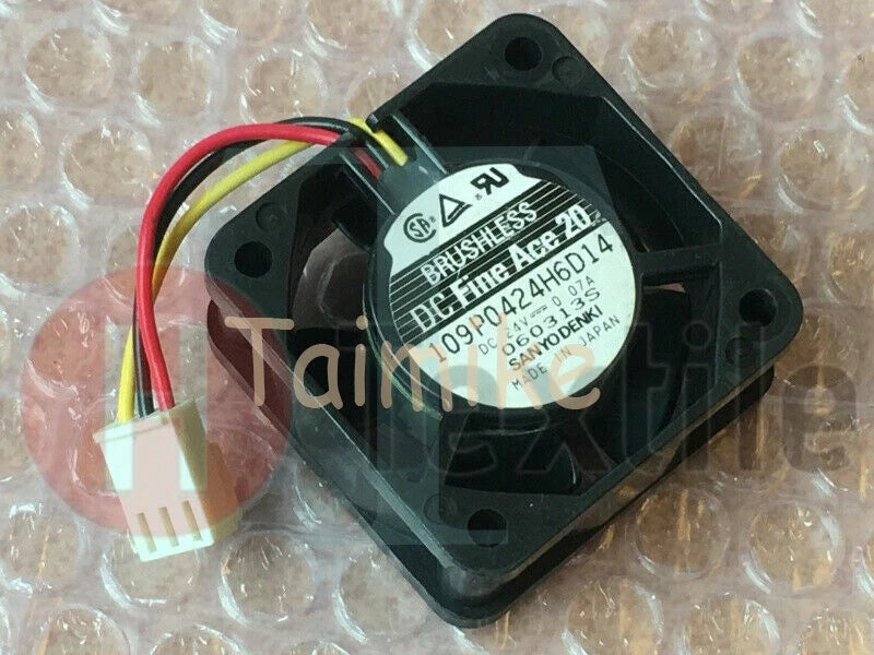 A90L-0001-0385 109P0424H6D14 24V 0.07A 3-pin dual ball server system fan