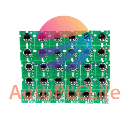 10PC X White Ink Cartridge Chip T725A1 + T725A2 For Epson F2000 F2130 F2100