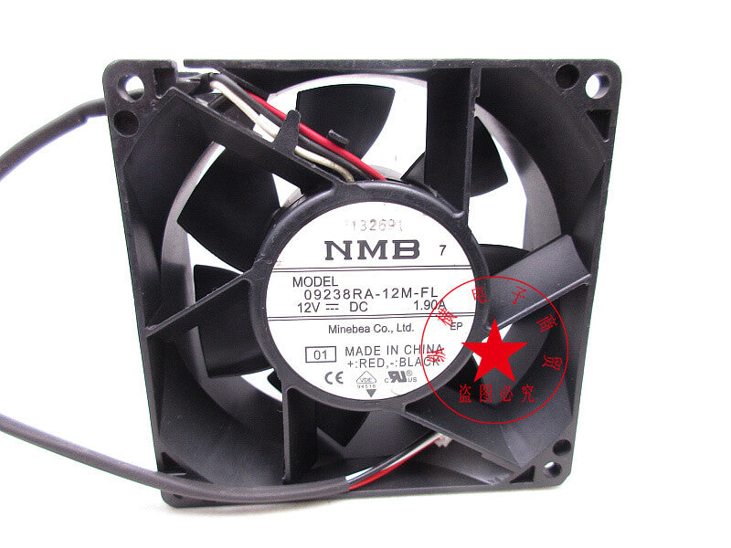 NMB 09238RA-12M-FL 12V 1.90A 3-wire cooling fan