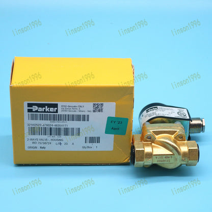 New 1pcs Parker Solenoid Valve 321H2522 1 Year - PARKER