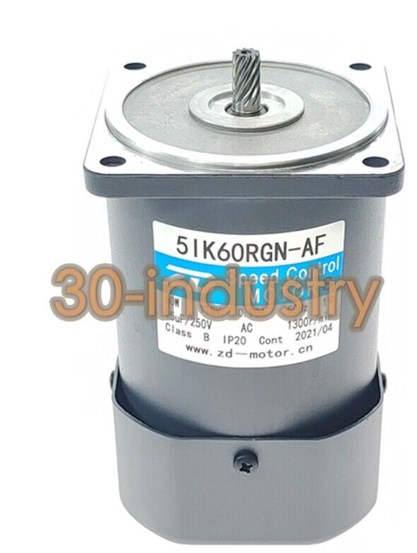 1PCS ZD 5IK60RGN-AF Gear Reducer Motor 110V 5GN100K-250K - ZD