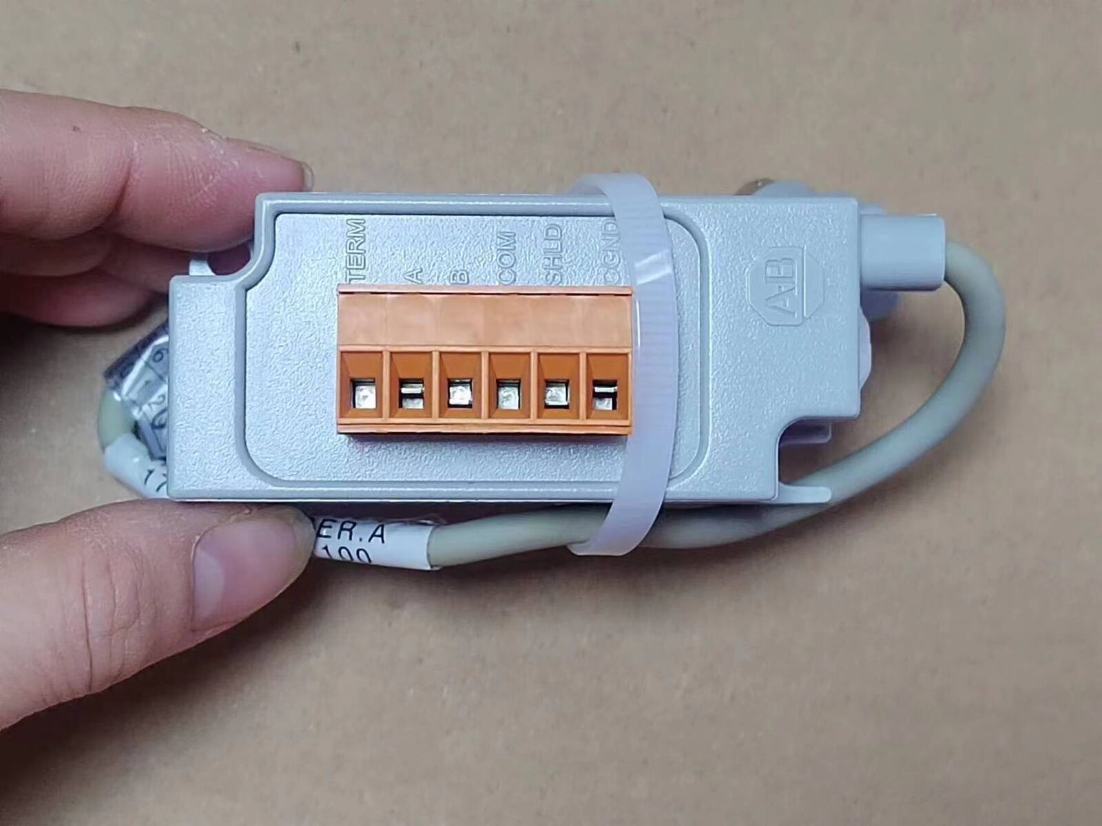 new for Allen Bradley 1763-NC01 MicroLogix DH-485 Comm Cable Surplus SEALED - ALLEN BRADLEY