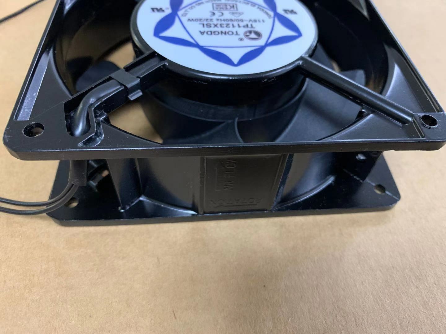 new TONGDA 120MM TP1123XSL 115V22/20W full metal frame cooling fan 2850/3150RPM49dBA