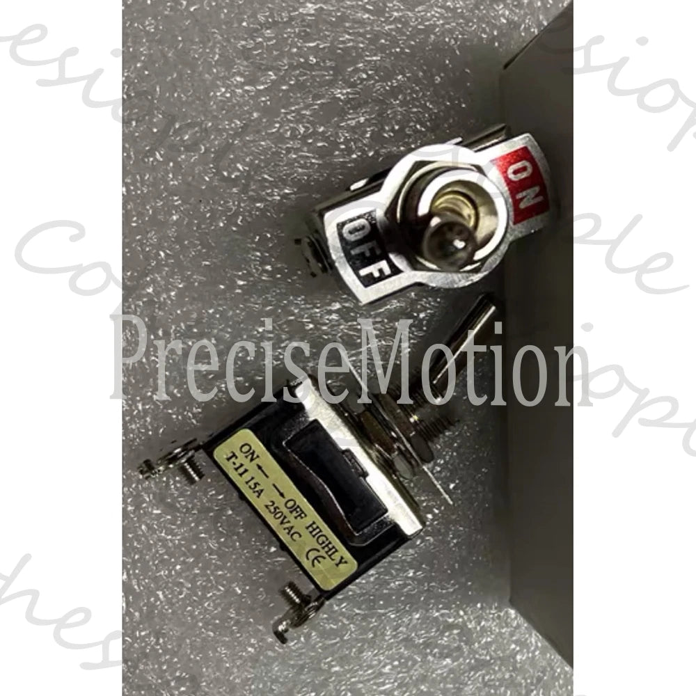 10PCS/Lot T-11BS T-11 Toggle Switch 2P 15A 250VAC
