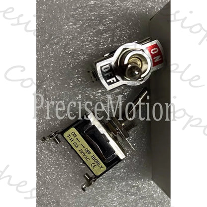 10PCS/Lot T-11BS T-11 Toggle Switch 2P 15A 250VAC