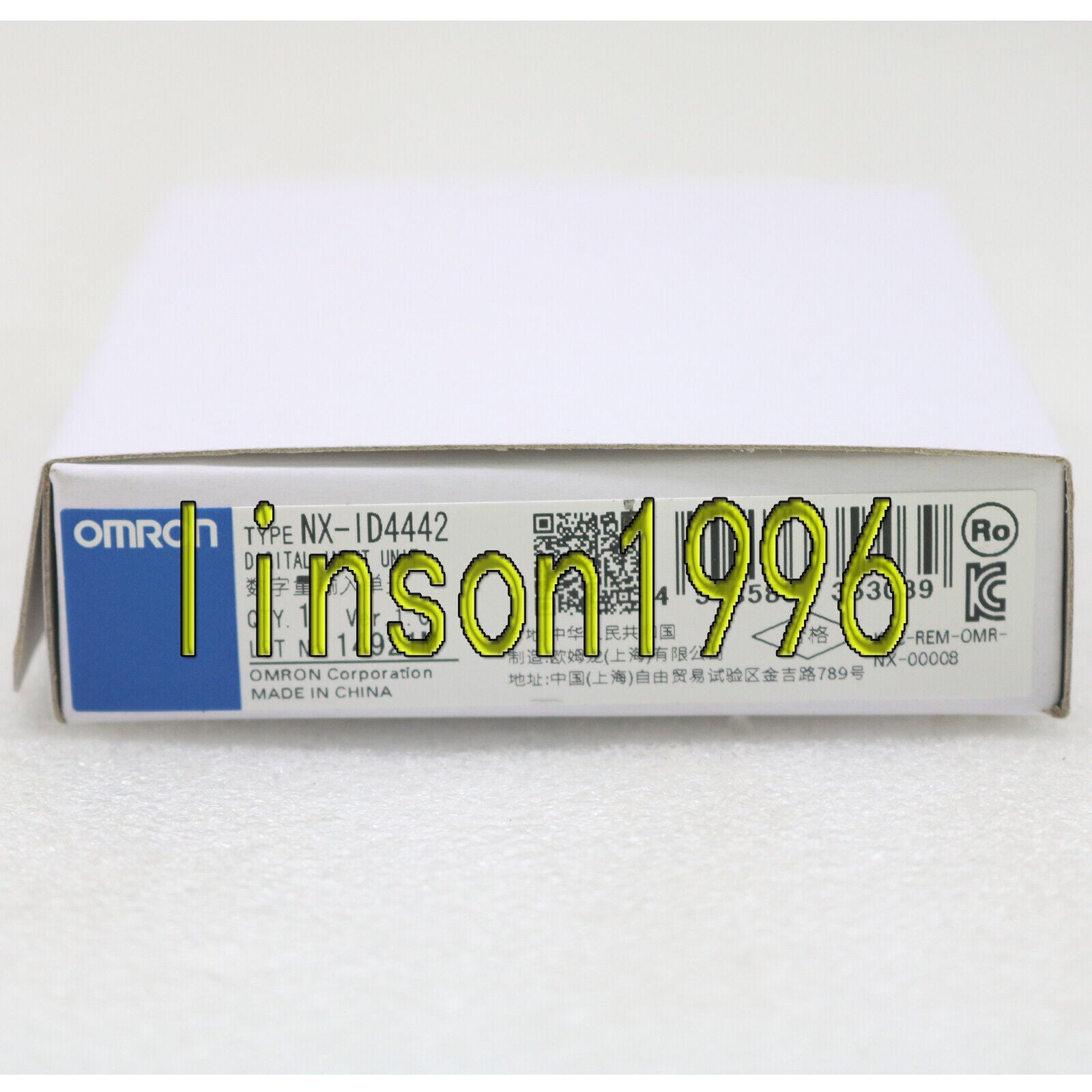 Omron NX-ID4442 Digital Input Unit FAST SHIP - OMRON