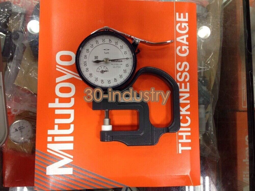 Mitutoyo 7327A Dial Thickness Gage 0-10mm with 0.001mm Accuracy - MITUTOYO