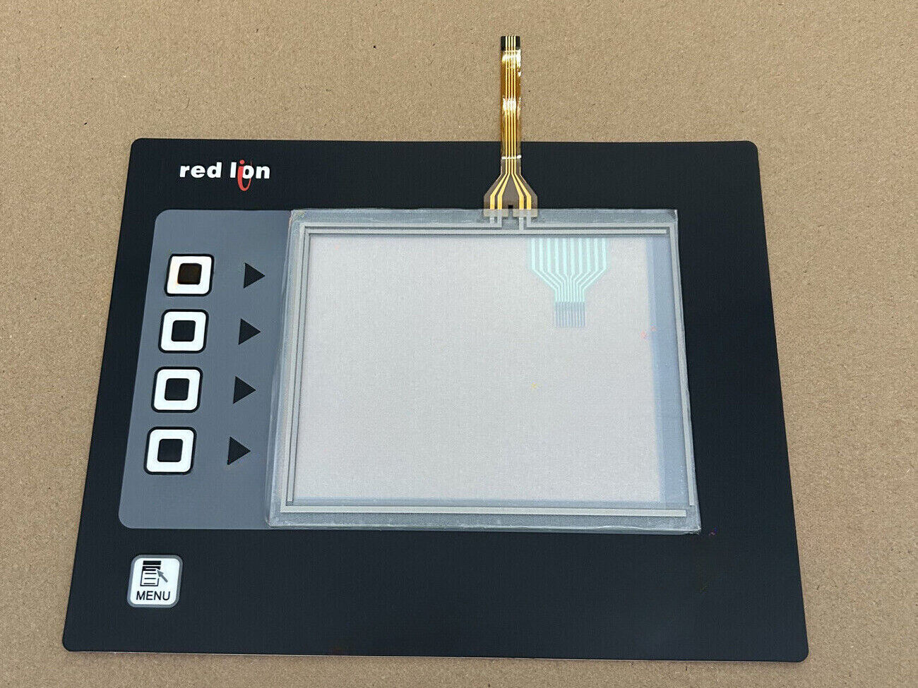 new Fit for Red Lion G306 PT#:G306C000 Touch Screen Glass + Membrane Keypad - RED LION