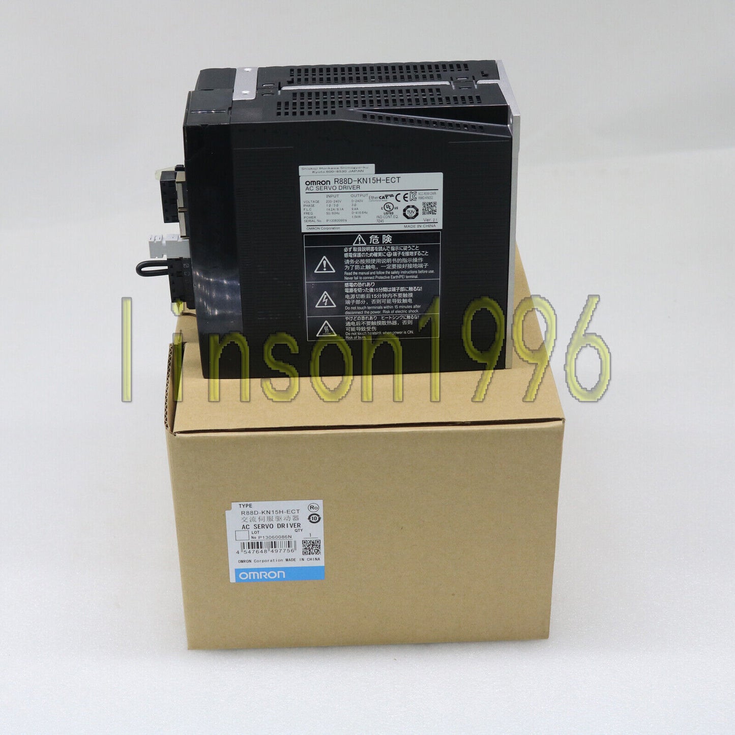 1PC Omron servo drive R88D-KN15H-ECT FAST SHIP - OMRON