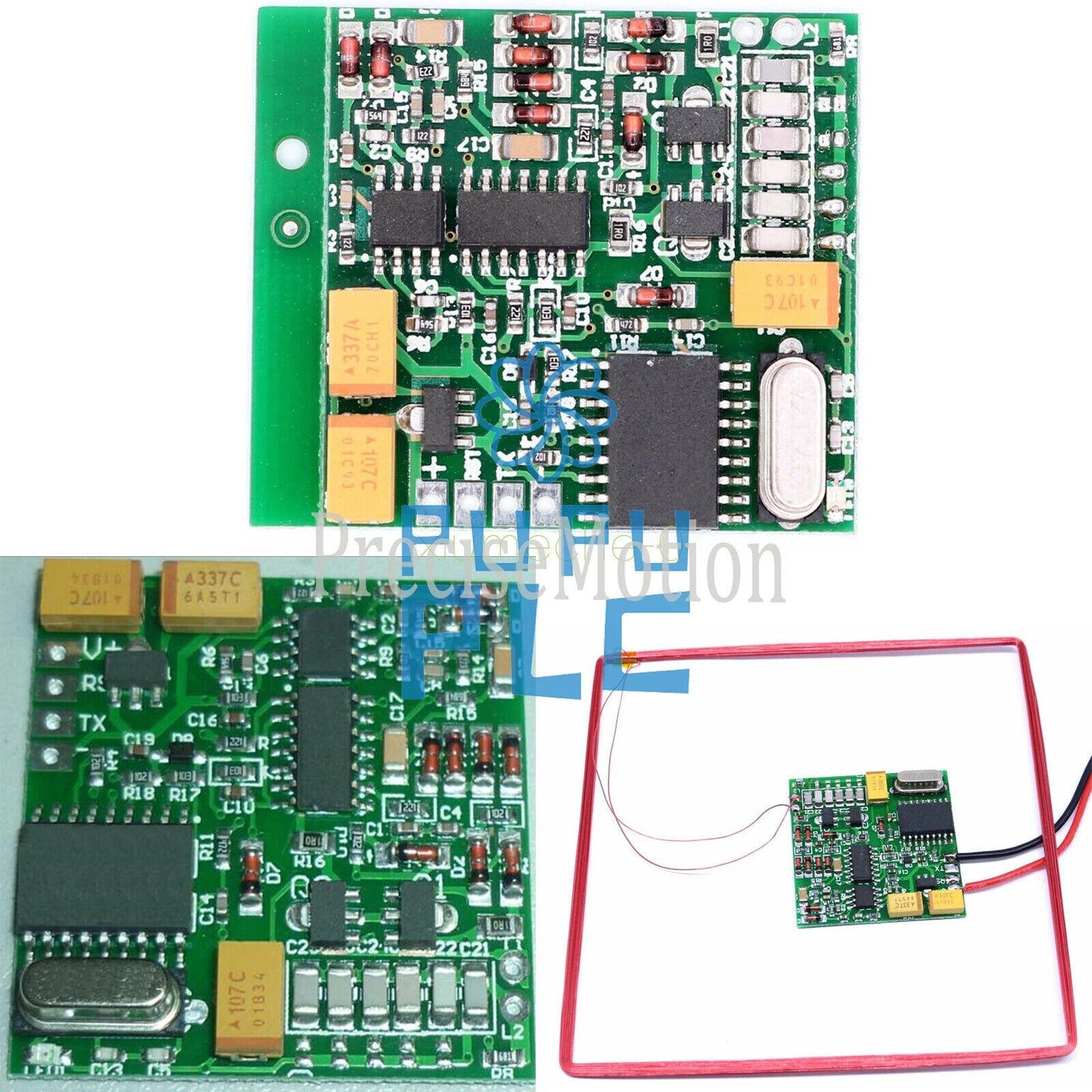 134.2K AGV RFID Long Range Animal Tag Embed Reader Module TTL FDX-B ISO11784/85