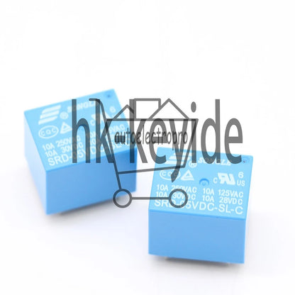 1pcs SRD-05VDC-SL-C 5 Pins SONGLE Power Relay 5V DC SPDT PCB Type SRD-5VDC-SL-C
