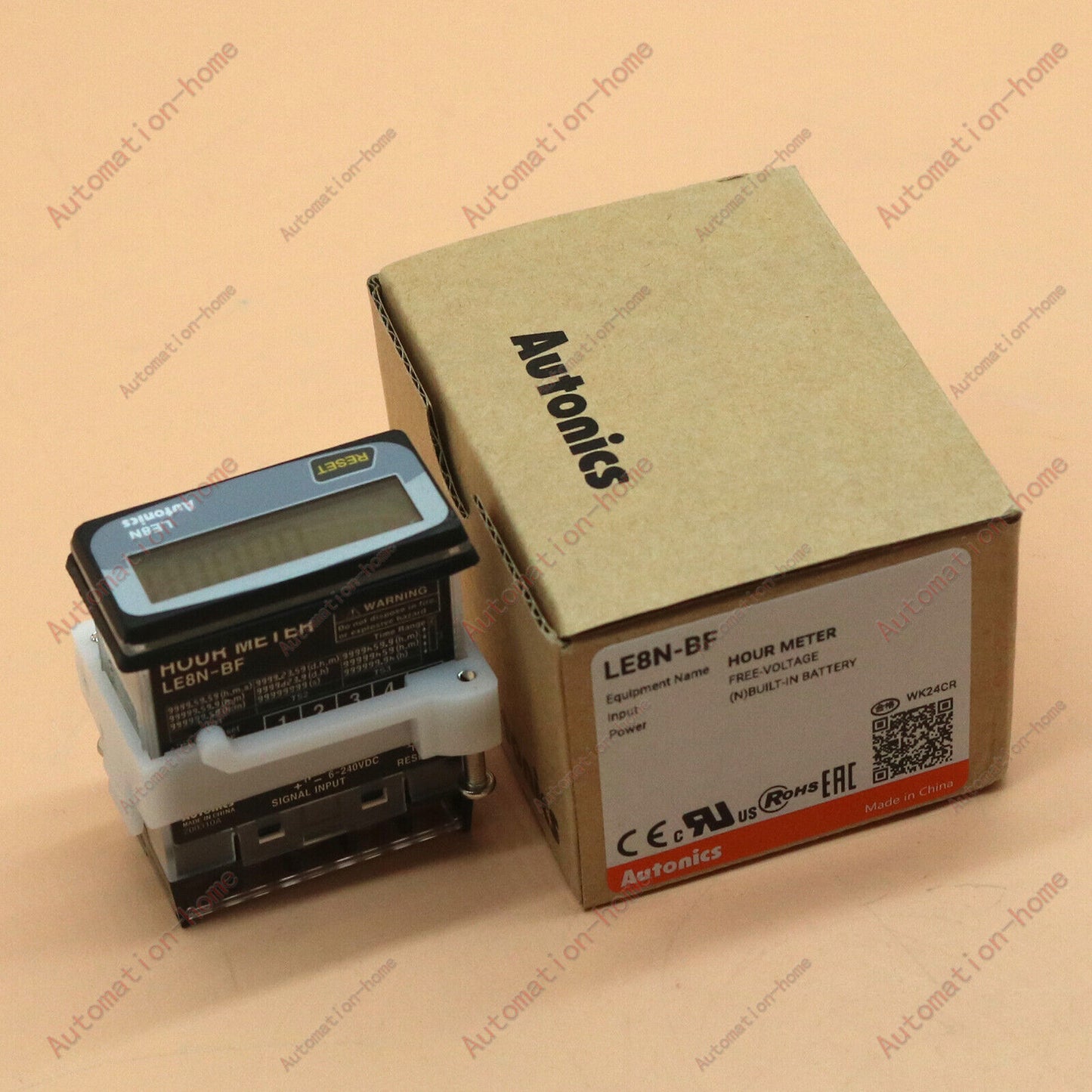 1PC LCD Digital Timer Indicator LE8N-BF - AUTONICS