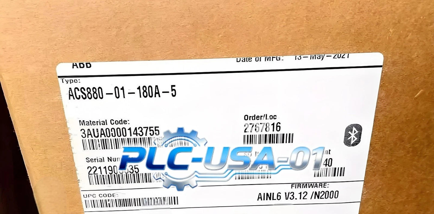 1PCS ABB ACS880-01-180A-5 Frequency Converter Fast delivery