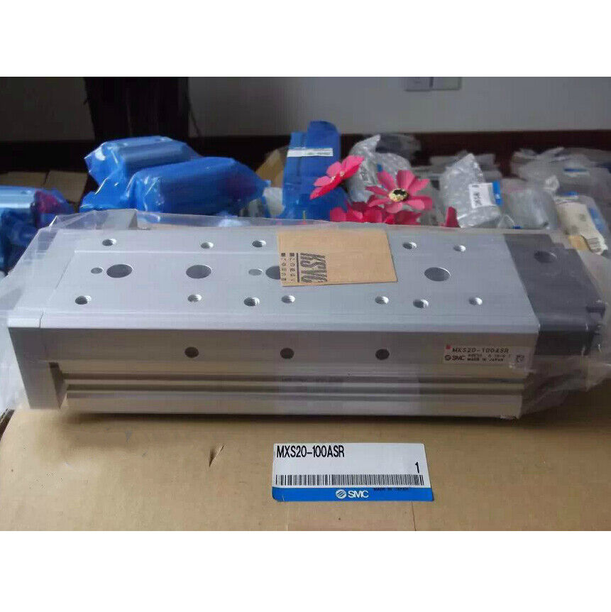 1PC SMC Pneumatic Slide Cylinder MXS20-100ASR Fast - SMC
