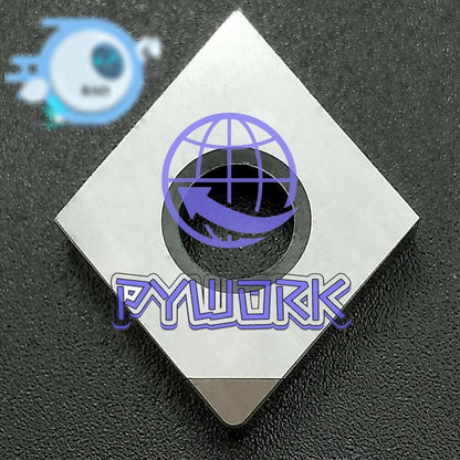 2Pcs CNMG120408 CBN CNMG432 80° Turning Insert CNC Boron Nitride Diamond Inserts