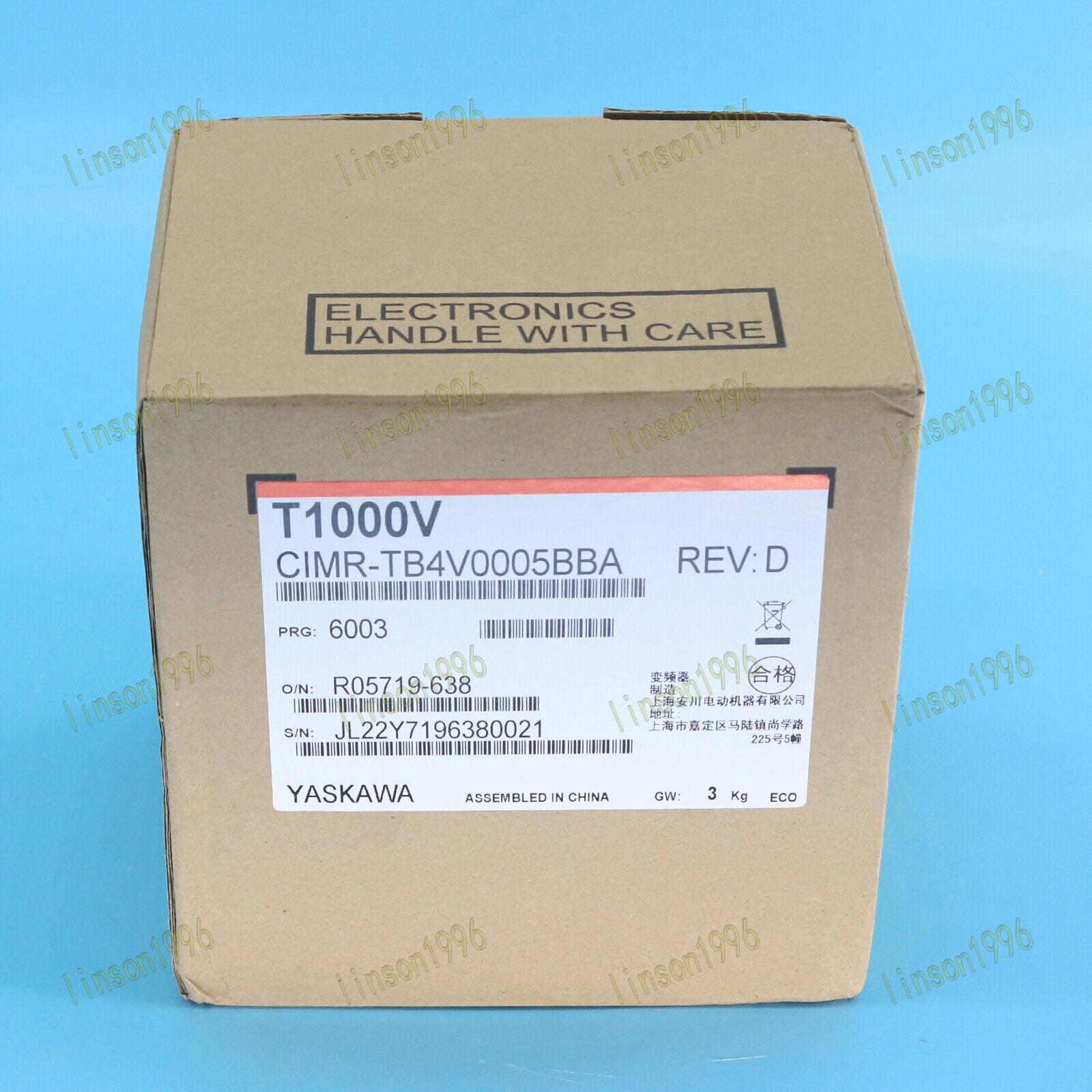 Yaskawa Inverter Model: CIMR-TB4V0005BBA - YASKAWA