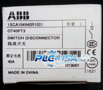 1PCS ABB OT40FT3 40A 1SCA104940R1001 Switch Diconnector Fast ship