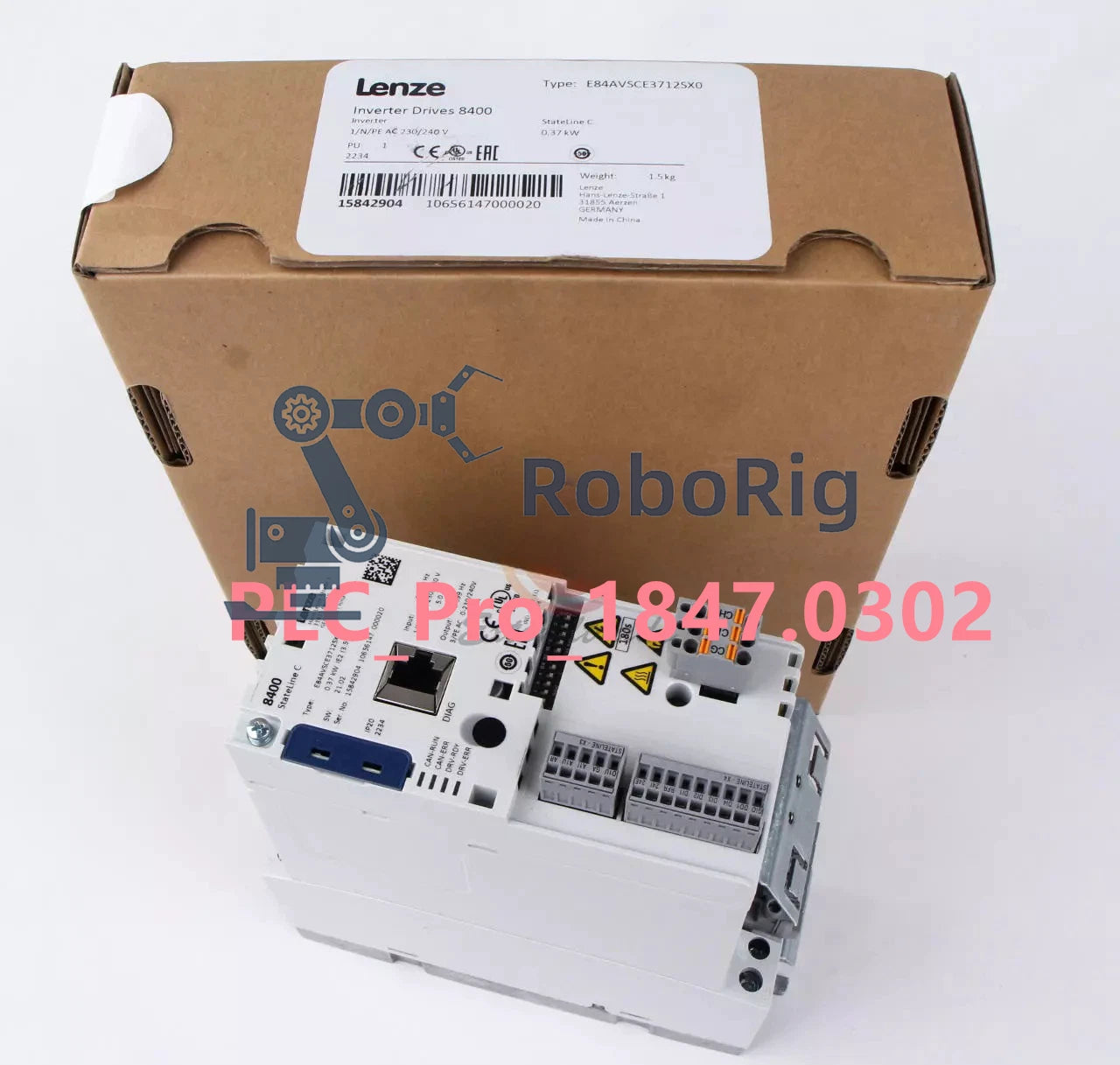 E84AVSCE3712SX0 1PCS LENZE E84AVSCE3712SX0 Frequency converter