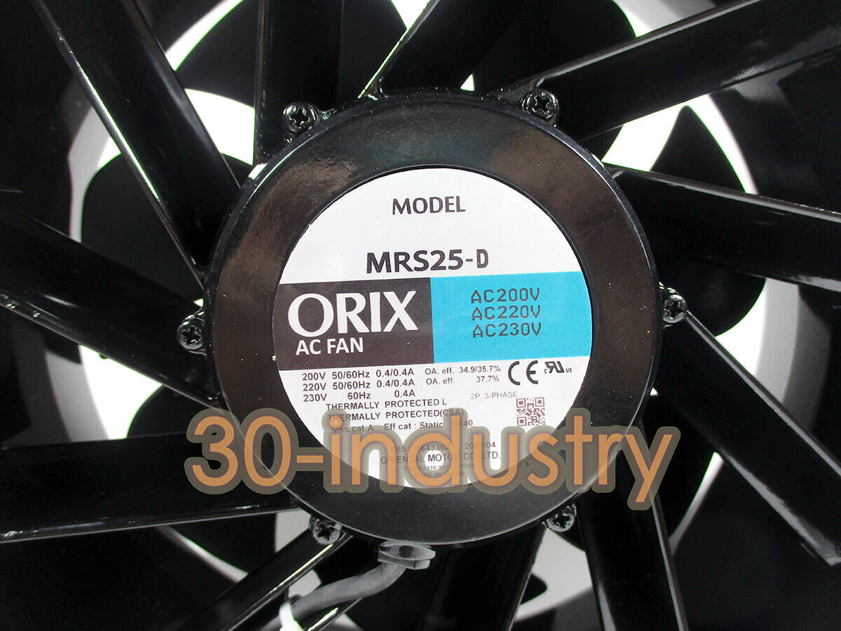 1PCS NEW FOR ORIX MRS25-D Axial Fan Inverter Fan AC200V/230V 250*250*120MM - ORIX