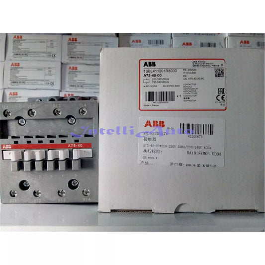 ABB AC Contactor A75-40-00 24V 110V 220V 380V Fast delivery