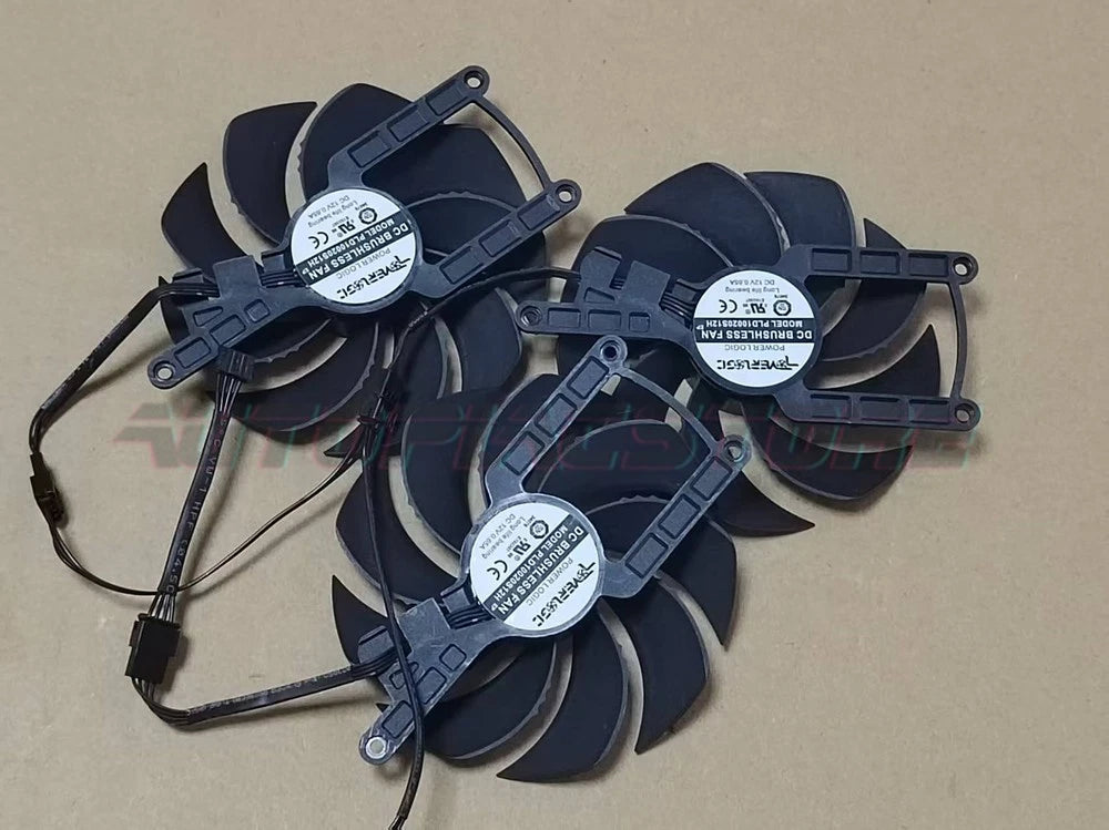 1set 95mm Graphics Card Fan Replacement TD106 RX 7900 XT XTX #au
