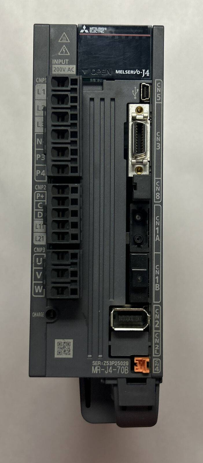 MITSUBISHI MR-J4-70B SERVO AMPLIFIER - MITSUBISHI