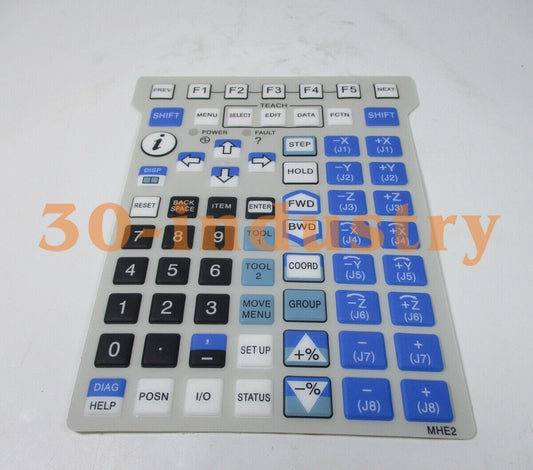 Membrane Keypad for FANUC A05B-2255-C101#EMH MHE2 Teach Pendant - HILTI