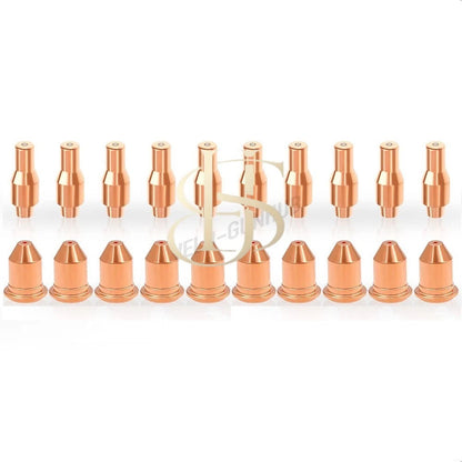 20pcs IPT-45 Plasma Electrode Tip for Harbor Freight Titanium 45 Cutter 56576
