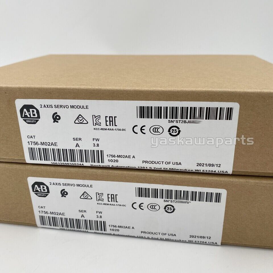 ControlLogix 2-Axis Analog Servo Module 1756M02AE New Sealed - CONTROLLOGIX