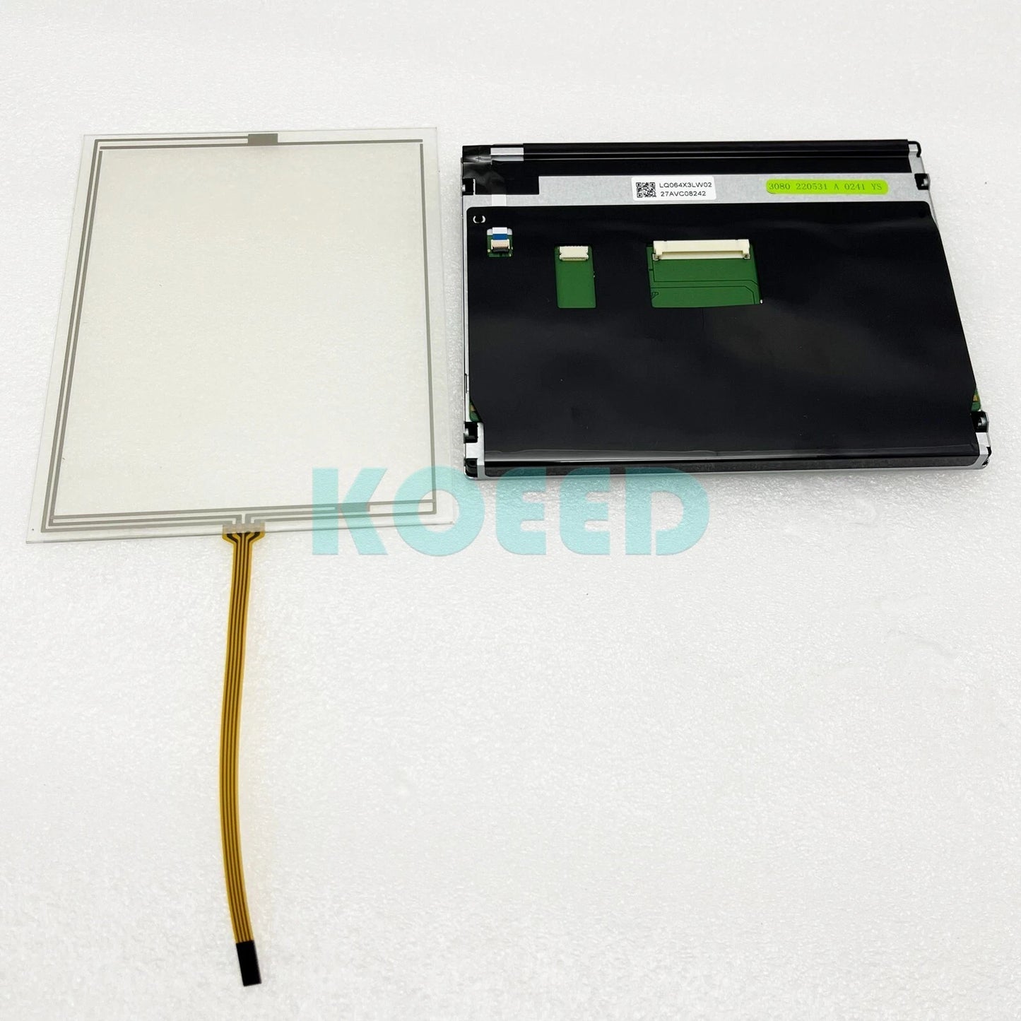 F FANUC robot A05B-2256-C103#EMH teach pendant keypad Touch Glass+LCD Display