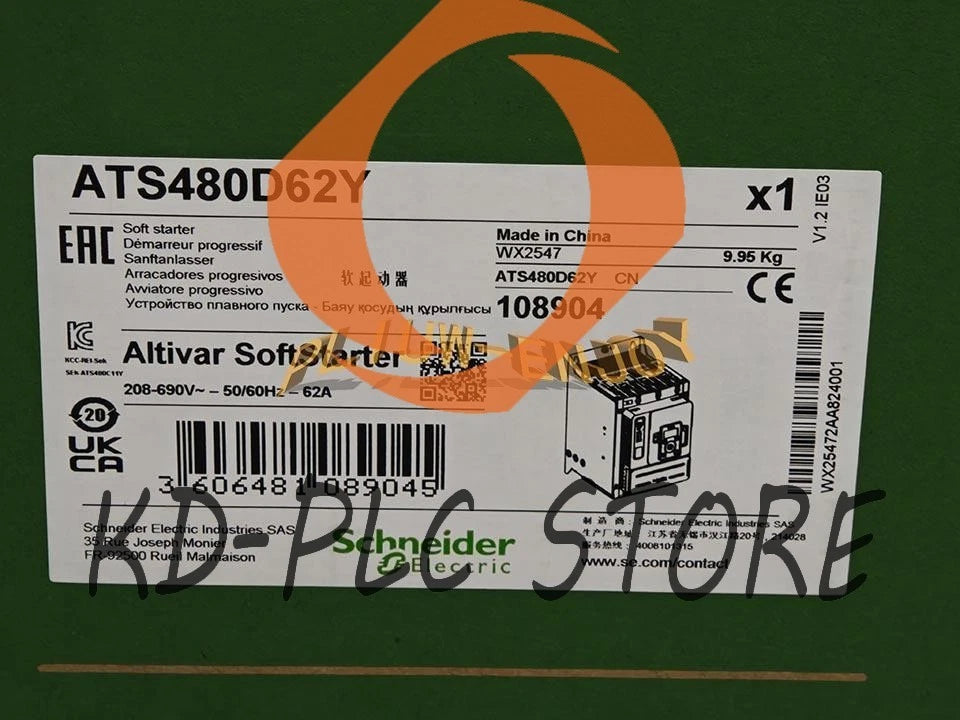 1PCS ATS480D62Y Soft Starter ATS480D62Y