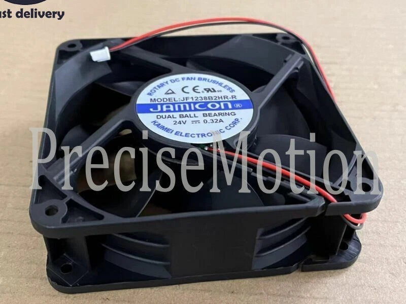 1pcs JF1238B2HR-R 24V 0.32A 12CM 12038 B 45kw Inverter Cooling Fan