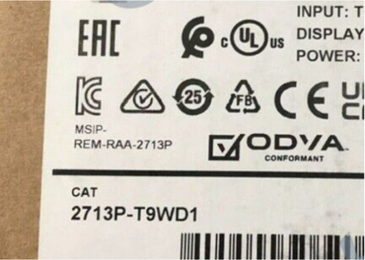 2713P-T9WD1 PanelView 5310 9" Wide Graphic Terminal Factory Sealed - PANELVIEW