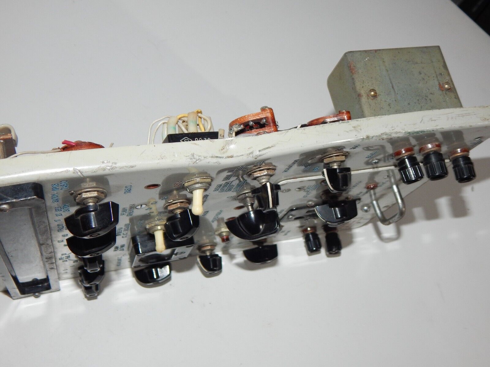 used Collectible Control Panel Module Russian Technology Aircraft Equipment ETI-69 - ETI