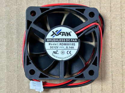 new  XFAN RDM5015S 12V 0.14A 50*50*15MM 5CM Samsung DVD player cooling fan