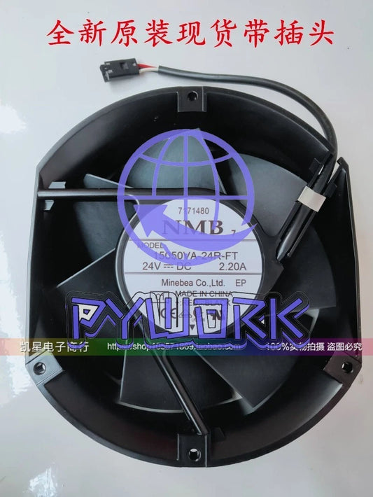 1PCS NMB Fan 15050VA-24R-FT DC 24V 2.2A 172*150*51MM 3-wire cooling Fan