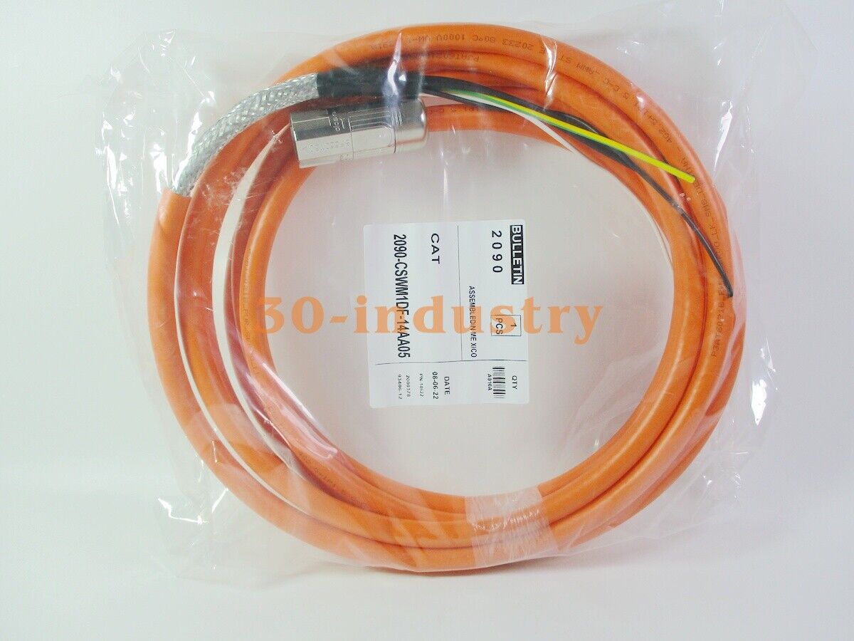 5M Power Cable Compatible with 2090-CSWM1DF-14AA05 - 1PC New - Generic